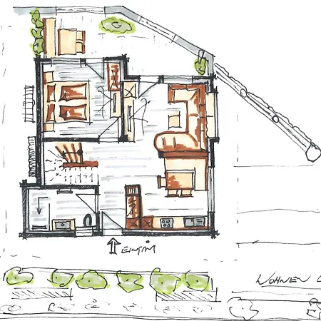 Alte Muhle Apartment *