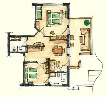 Alte Muehle Appartement *